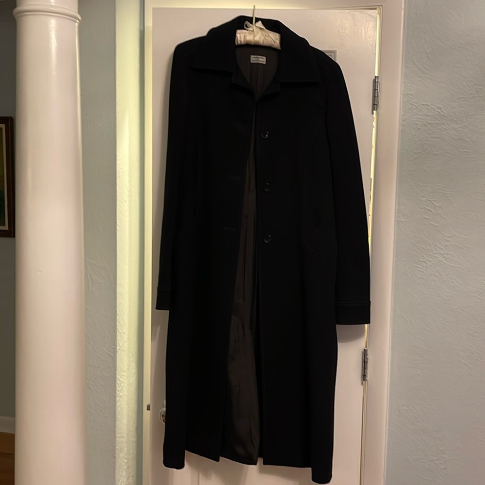 Philosophy Di Alberta Ferretti Black Coat Size 10